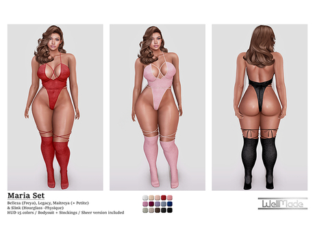 Second Life Marketplace - [WellMade] Maria Set